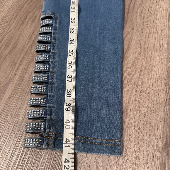 L14/16 Luxe Denim Stretch Jegging Blue Jeans - Picture 10 of 10
